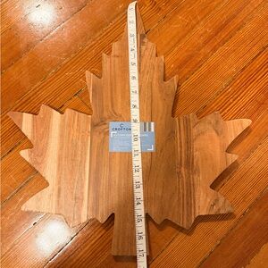 Crofton Maple Leaf Wooden Cutting Board